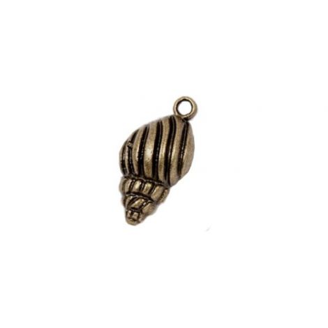 Zawieszka metalowa Charms ScrapBerry's Muszla, 26mm